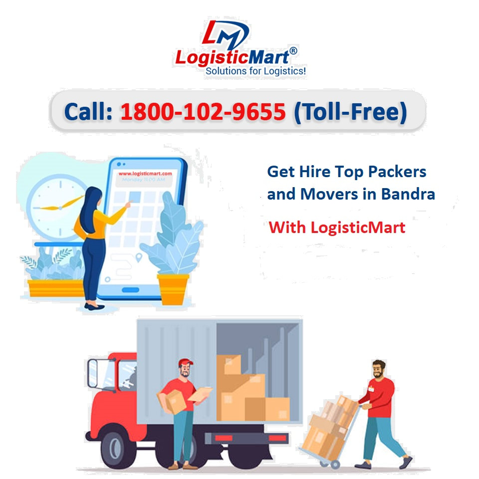 Movers and Packers in Bandra - LogisticMart