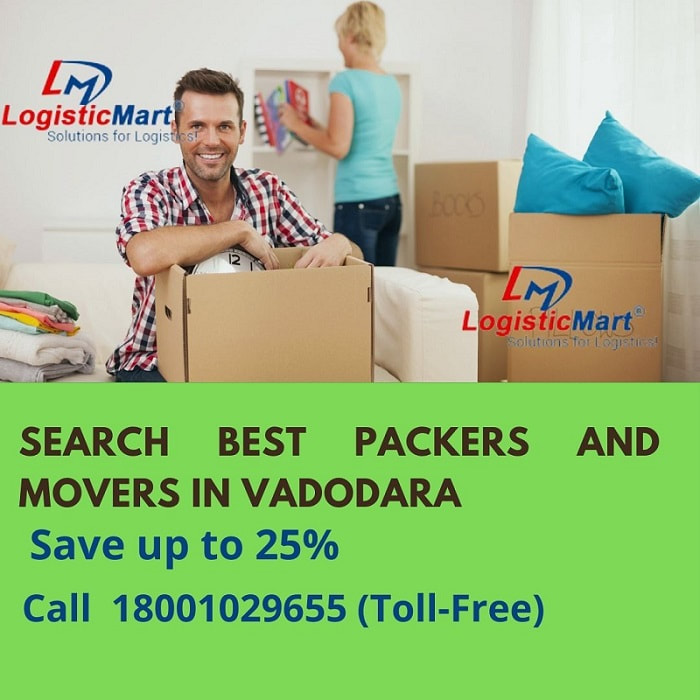 Movers and Packers in Vadodara - LogisticMart